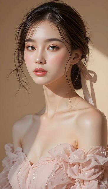 Free ai generated woman dress illustration