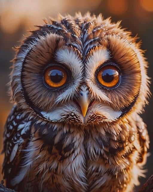 Free ai generated owl bird illustration