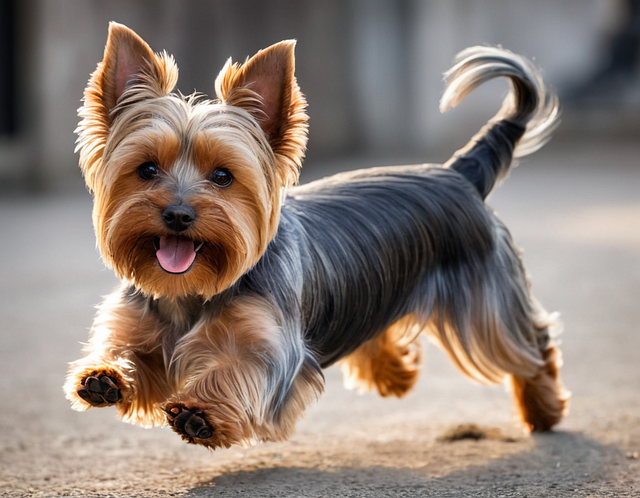 Free ai generated yorkshire terrier yorkshire illustration