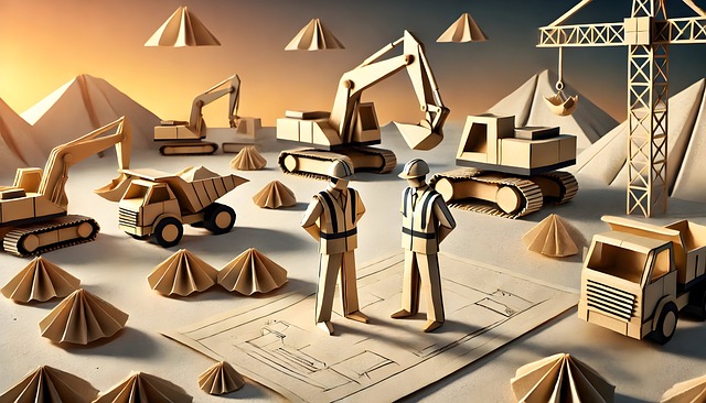 Origami, Canteiro De Obras