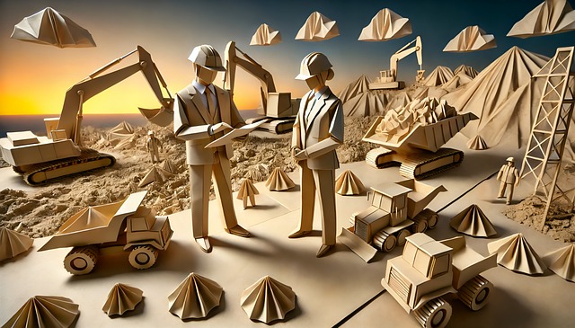 Origami, Canteiro De Obras