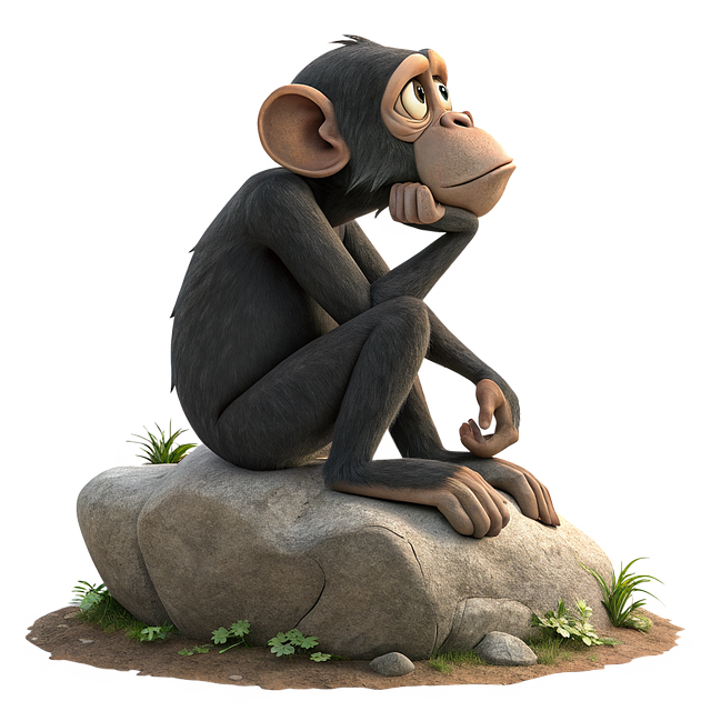 Ai Generiert, Affe, Tier, Primat, Natur