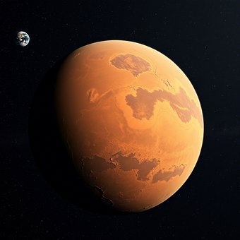 Marte, Tierra, Planetas, Planeta, Mundo