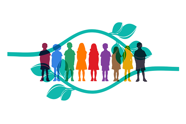 Free children future biodiversity illustration
