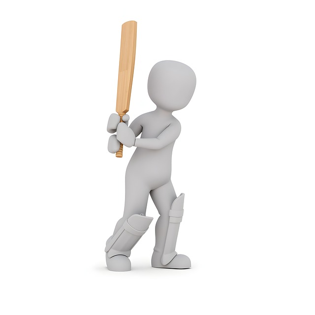 Free ai generated cricket bat illustration
