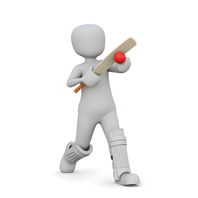 Free ai generated cricket bat illustration