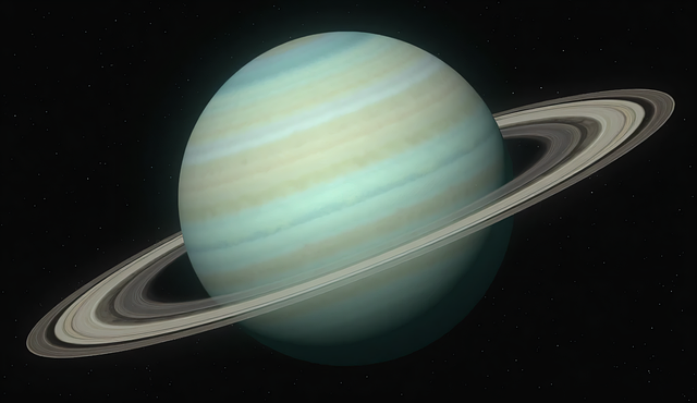 Free ai generated saturn planet illustration
