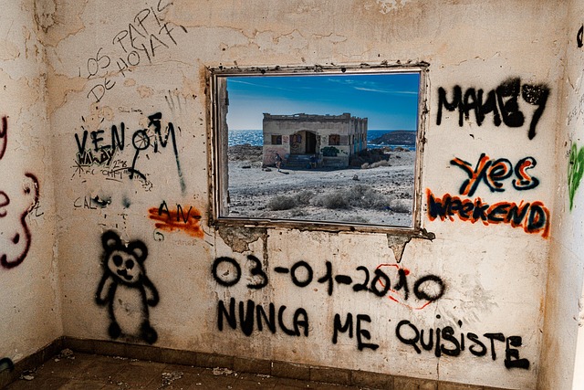Tapt Plass, Grafitti, Forlatt, Tenerife