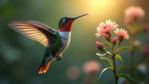 Ai Genereret, Kolibri, Fauna, Dyr