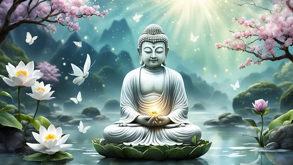 Buddha, Zen, Meditation, Afslapning