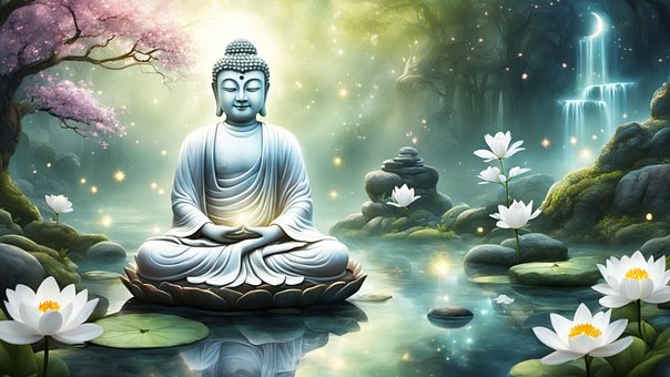 Buddha, Zen, Meditation, Afslapning