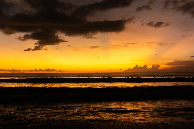 Free Sunset Ocean photo and picture