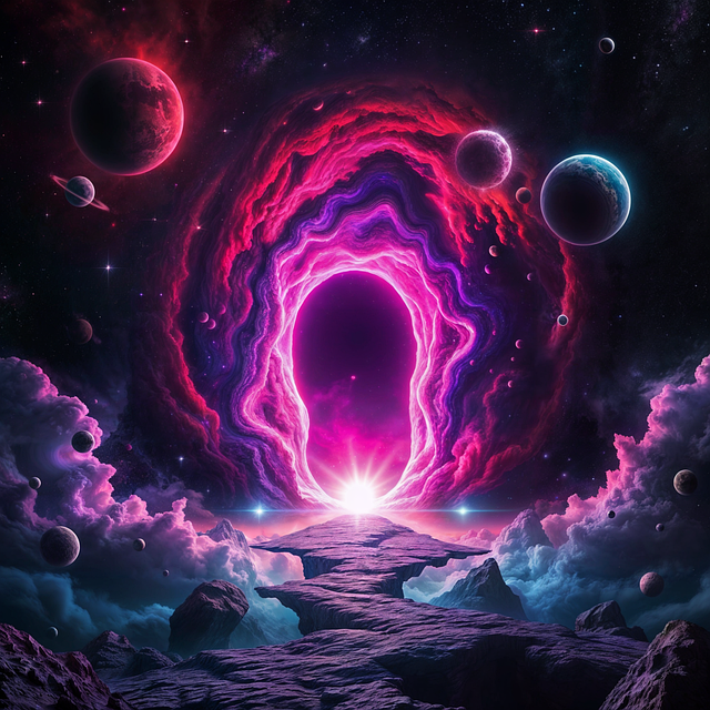 Free Space Galaxy illustration and picture