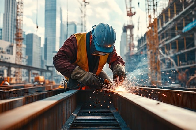 Free ai generated welder welding illustration