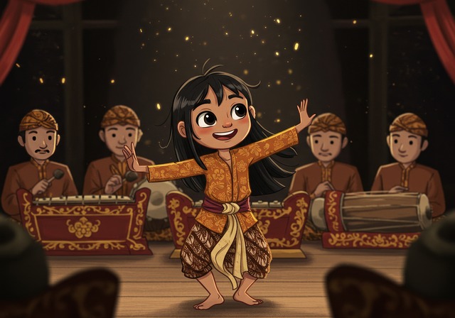 Free Dance Girl illustration and picture