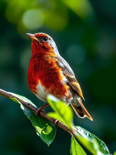 Rotkehlchen, Vogel, Natur, Singvogel