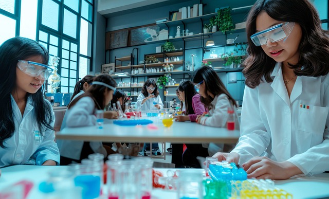 Student, Experiment, Clasă, Laborator
