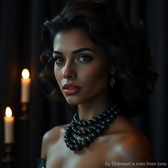Femme, Kvinde, Portræt, Dame, Barok