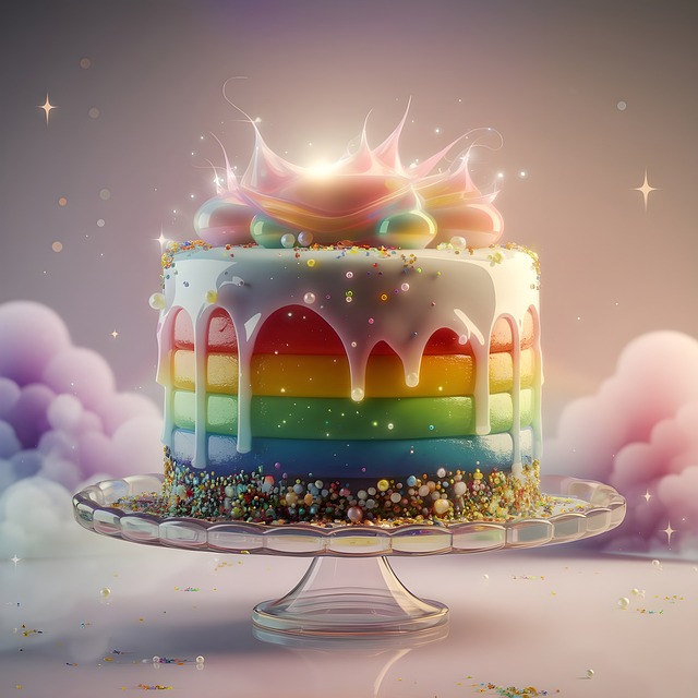 Free Rainbow Colorful illustration and picture