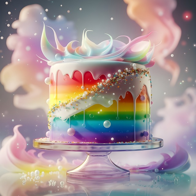 Free Rainbow Colorful illustration and picture