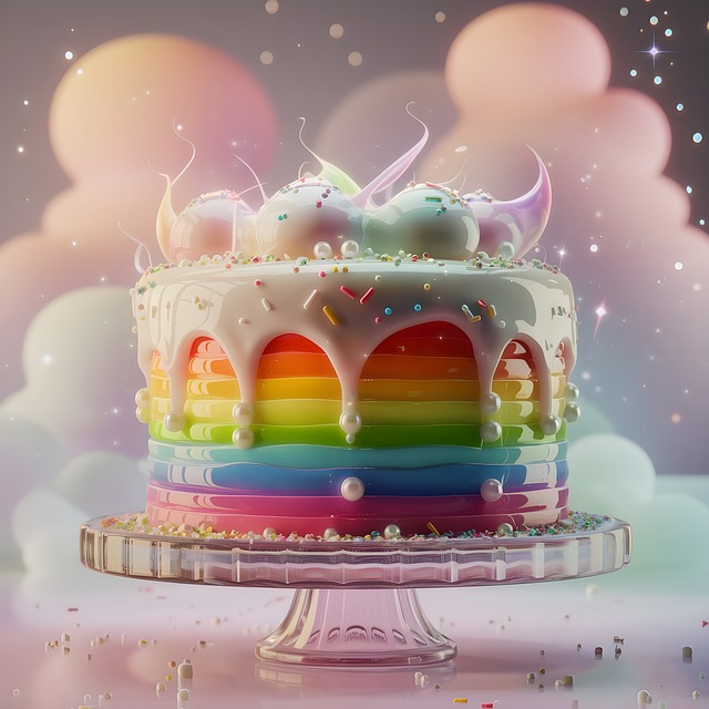 Free Rainbow Colorful illustration and picture