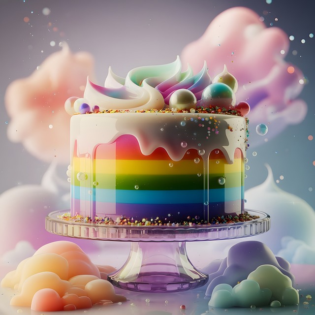 Free Rainbow Colorful illustration and picture