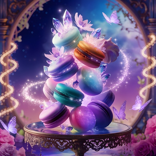 Free Macarons Macaron illustration and picture