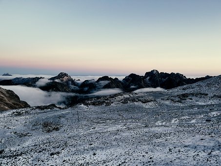 Muntele, Zăpadă, Iarnă, Natura, Top