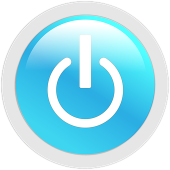 Energie, Taste, Schalten, Auf, Symbol