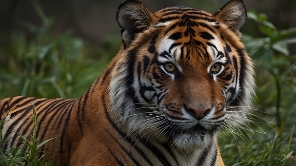 Tiger, Vildt Dyr, Stor Kat
