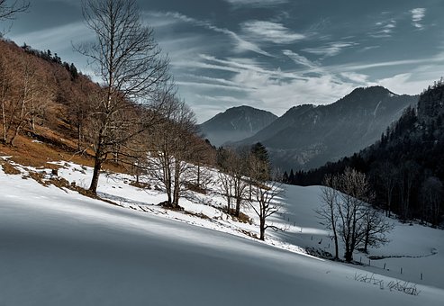 Free Winter Mountain photo and picture
