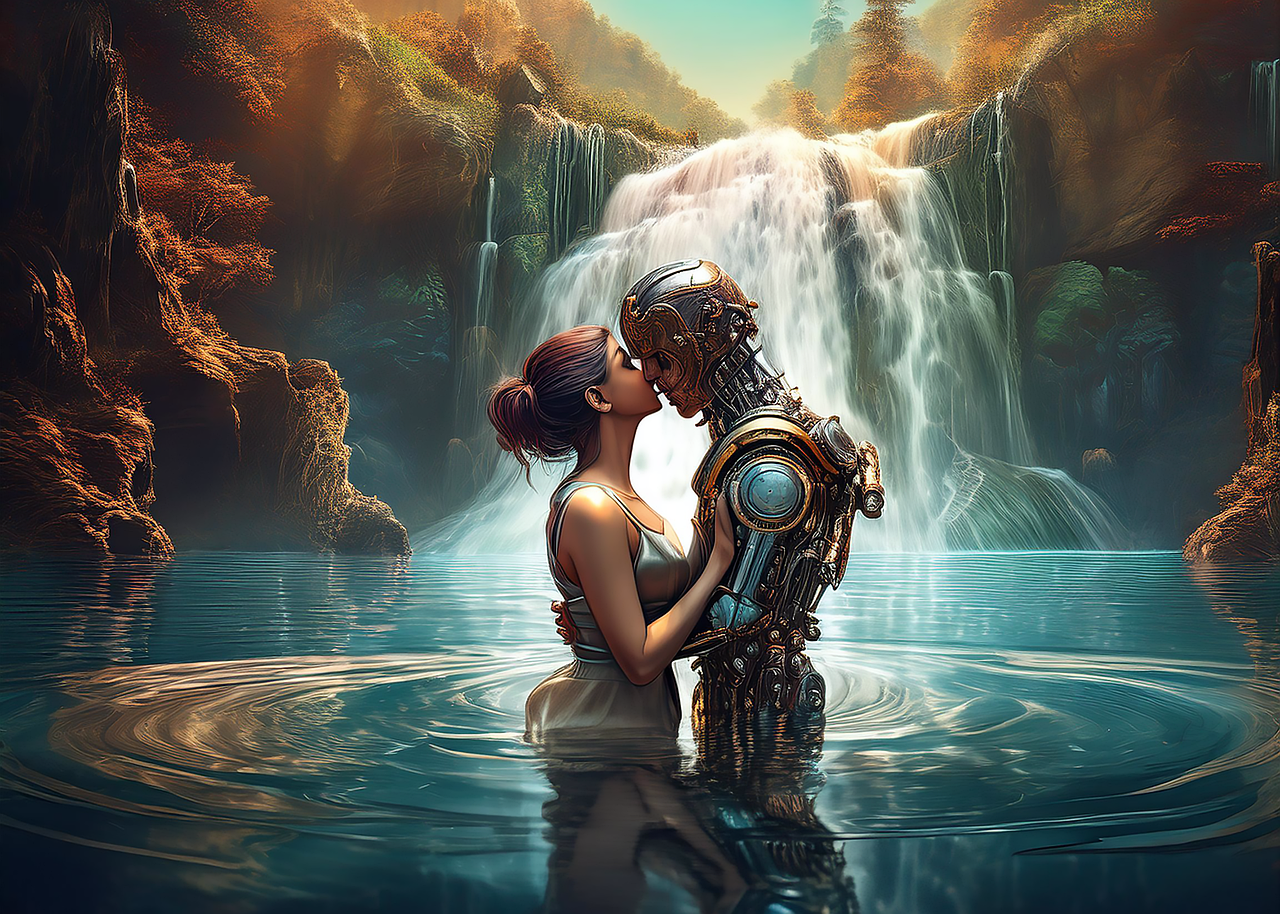 Par, Kvinde, Cyborg, Android, Teknologi