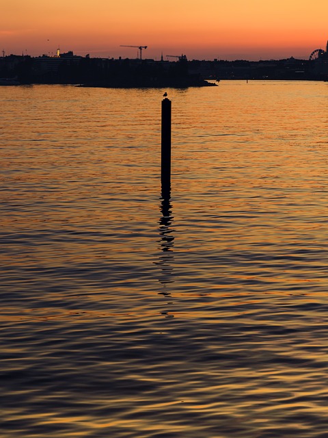 Sonnenuntergang, Natur, Dämmerung, Ozean
