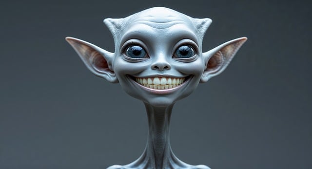 Free ai generated alien fantasy illustration