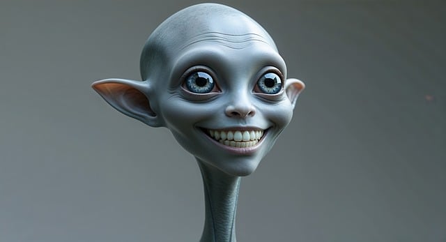 Free ai generated alien fantasy illustration