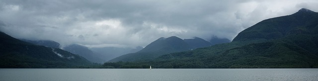 Free Lake Rain photo and picture
