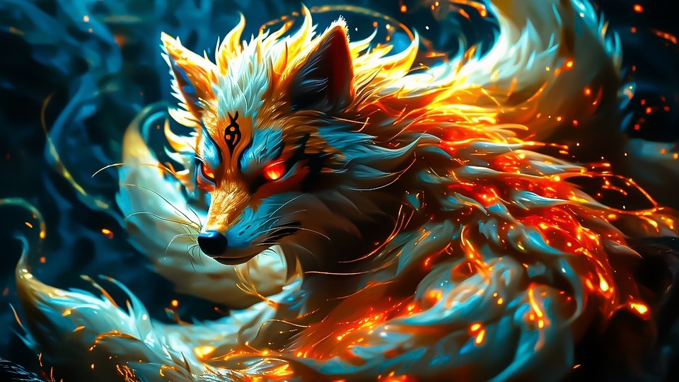 Download Ai Generated, Fox, Anime. Royalty-Free Stock Illustration ...