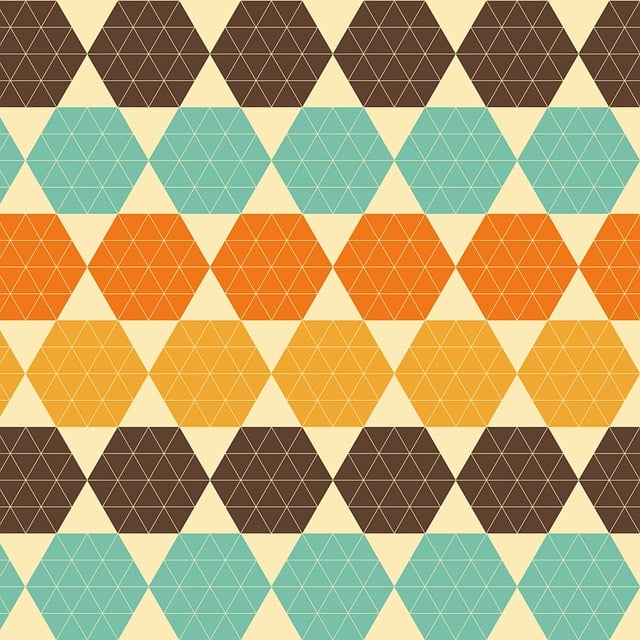 Free honeycomb hexagon pattern illustration