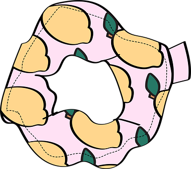 Free Scrunchie Hair Accessories vector and picture