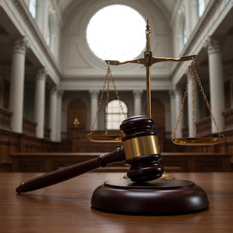 Free Judge Gavel Scales Of Justice illustration and picture