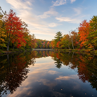 Free Serene Lake Lake Reflection illustration and picture