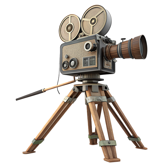 Free ai generated movie camera camera illustration
