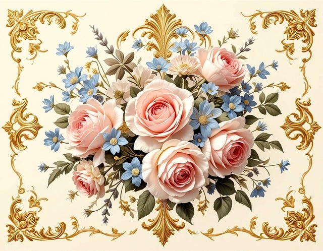 Free Refined Rococo-Inspired illustration and picture