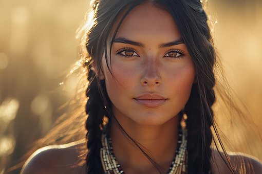 Free Woman Native American illustration and picture