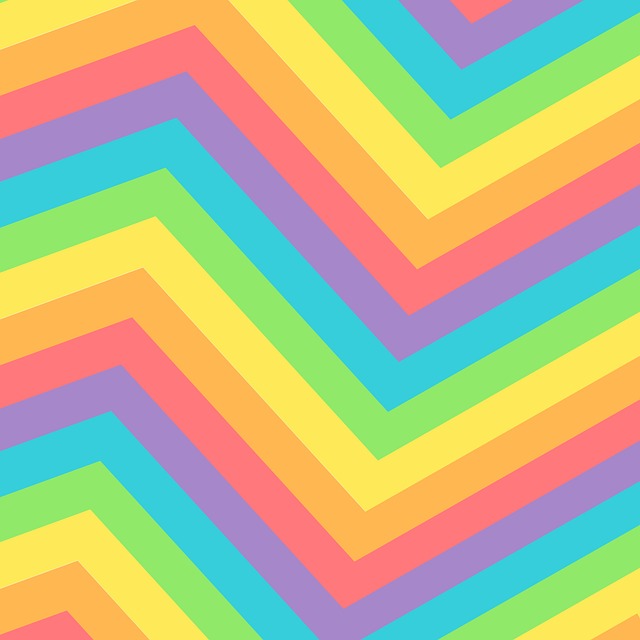 Free zigzag nature pattern illustration