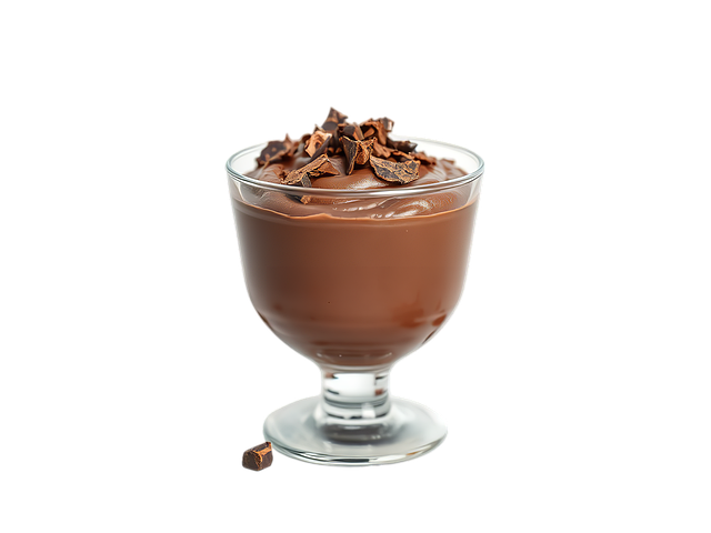 Free dessert mousse chocolate illustration