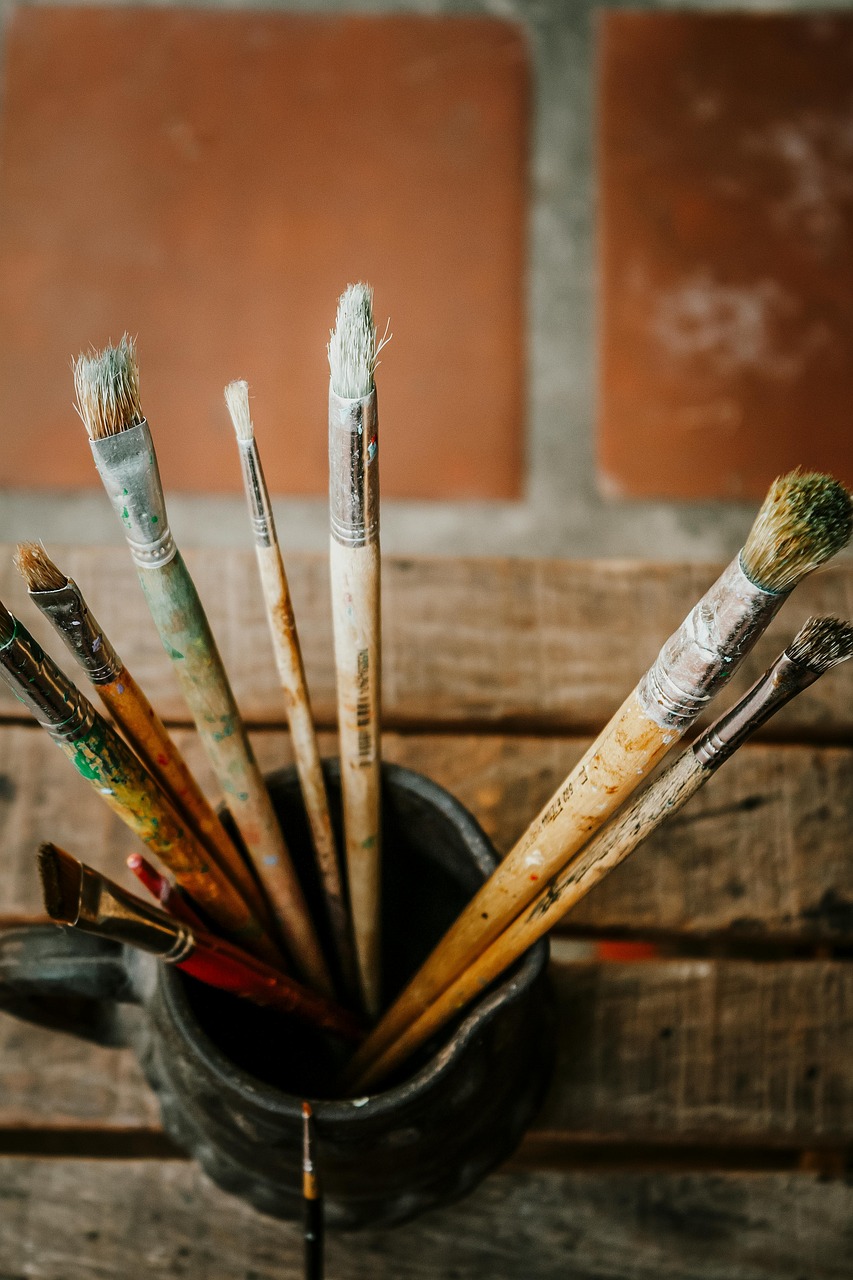 Art Brushes Colorful - Free photo on Pixabay