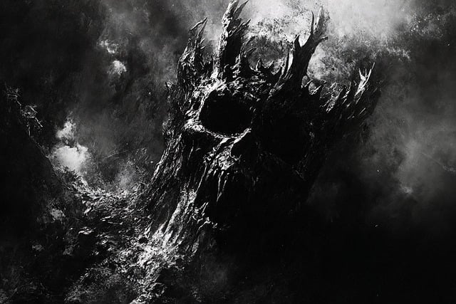 Free ai generated darkness terror illustration