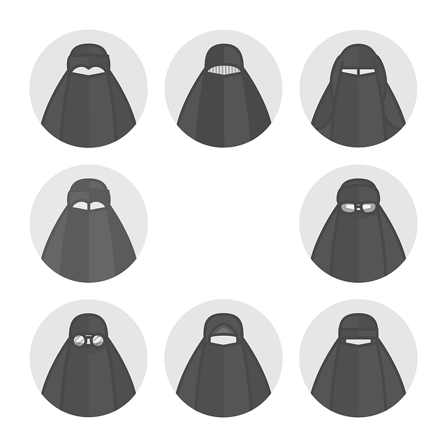 Free Hijab Muslim vector and picture