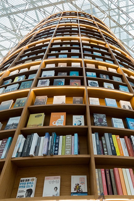 Korea, Seoul, Starfield Bibliotek